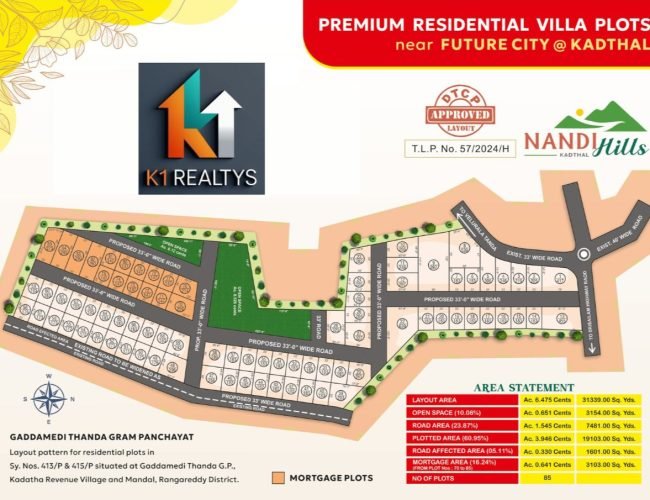 NANDI HILLS LAYOUT